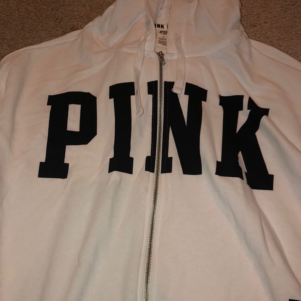 VS PINK zip up hoodie